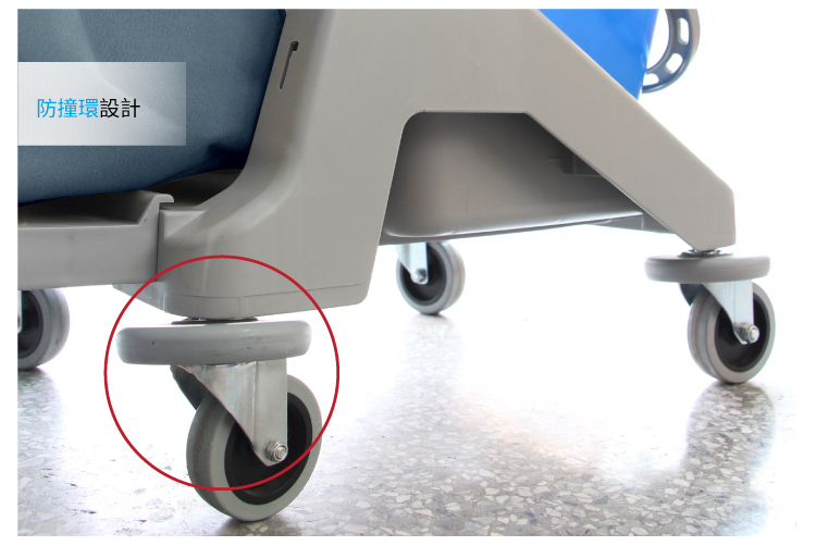 CT施達 多用途迷你清潔服務車配垃圾袋/排拖 - Cleanic Cleaning Equipment
